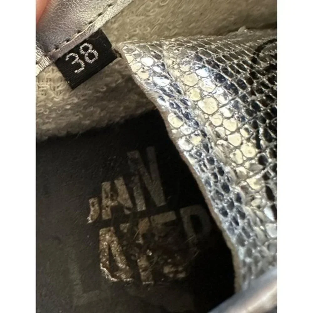 P448 John Glitter Mesh Suede Multi Color Sneakers - Picture 3 of 6